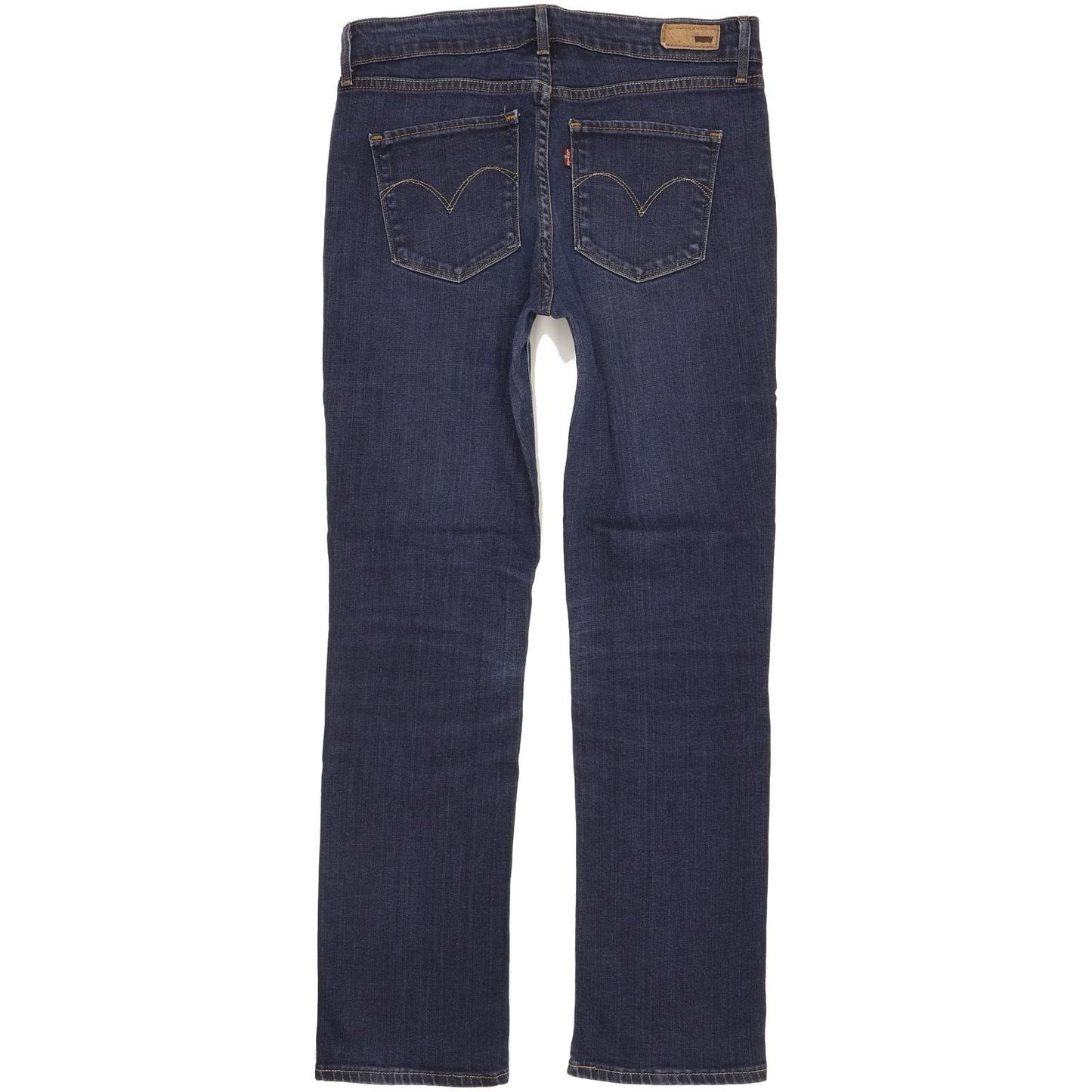 Levi's Demi Curve Women Blue Straight Slim Stretch Jeans W29 L29