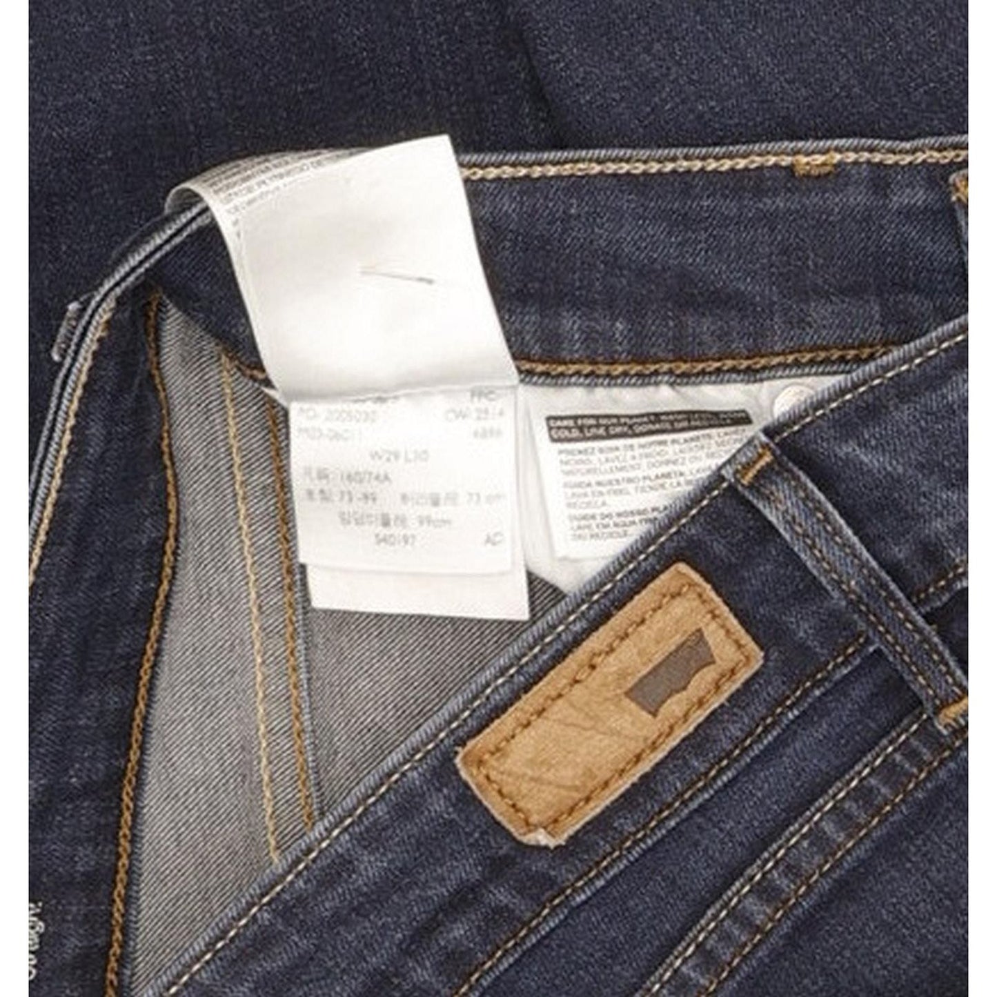 Levi's Demi Curve Women Blue Straight Slim Stretch Jeans W29 L29