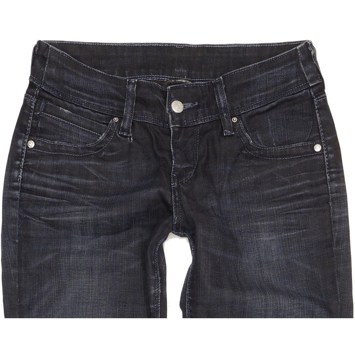 Levi's 571 Women Blue Straight Slim Stretch Jeans W28 L29
