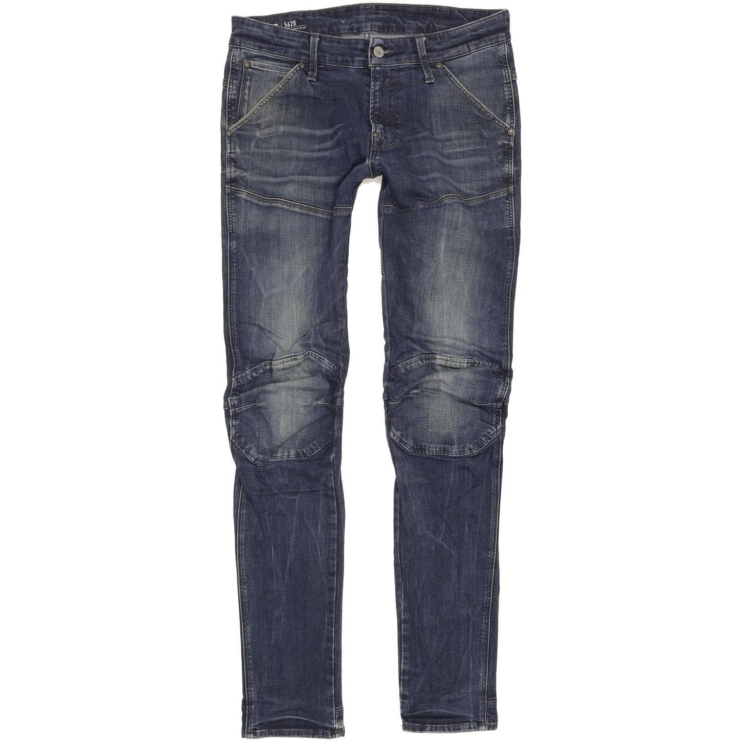 G-Star 5620 Women Blue Skinny Slim Stretch Jeans W31 L33