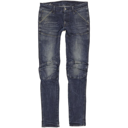 G-Star 5620 Women Blue Skinny Slim Stretch Jeans W31 L33