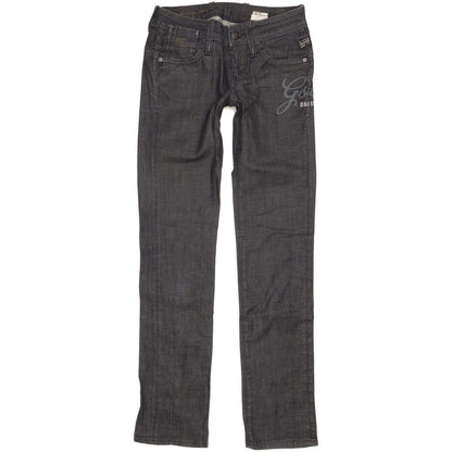 G-Star Elect Kelsey Women Navy Straight Slim Stretch Jeans W26 L31