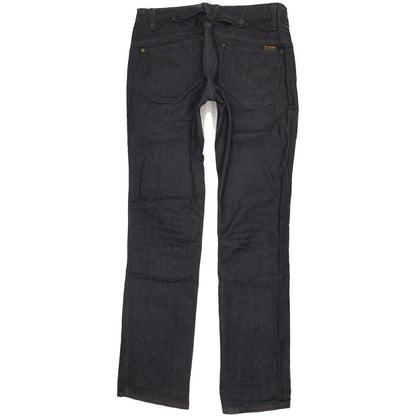 G-Star Spark Women Navy Straight Slim Stretch Jeans W32 L34