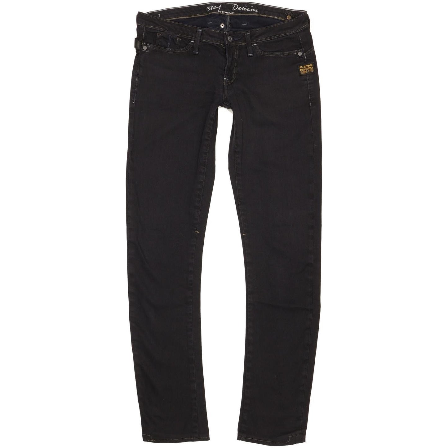 G-Star Micro Midge Women Black Skinny Slim Stretch Jeans W27 L30