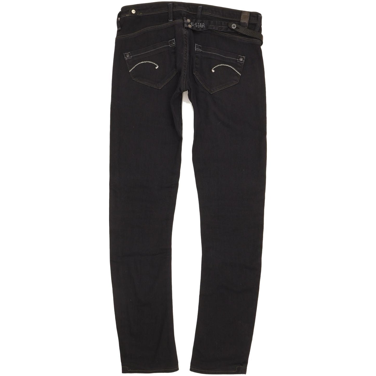 G-Star Micro Midge Women Black Skinny Slim Stretch Jeans W27 L30
