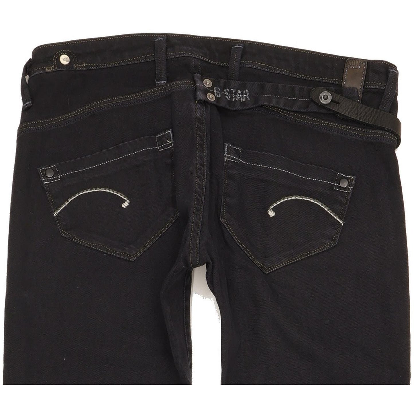 G-Star Micro Midge Women Black Skinny Slim Stretch Jeans W27 L30