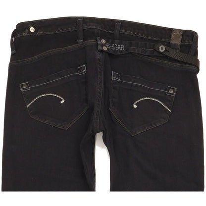 G-Star Micro Midge Women Black Skinny Slim Stretch Jeans W27 L30