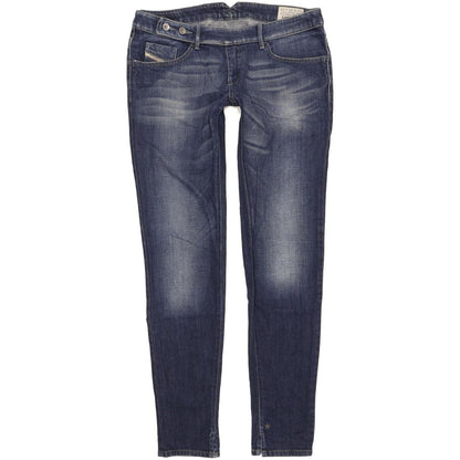 Diesel Cherick 008L6 Women Blue Tapered Slim Stretch Jeans W29 L31