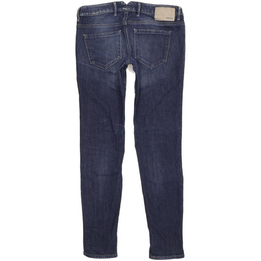 Diesel Cherick 008L6 Women Blue Tapered Slim Stretch Jeans W29 L31