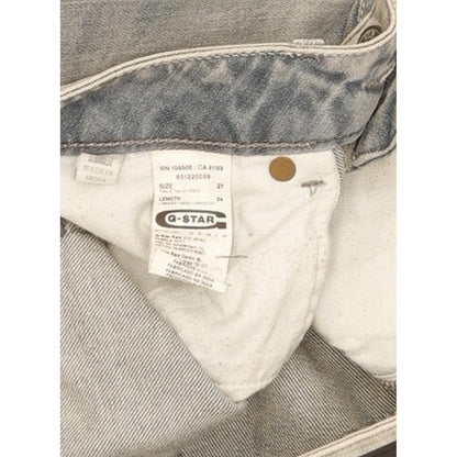 G-Star 3301 Women Blue Skinny Slim Stretch Jeans W27 L33