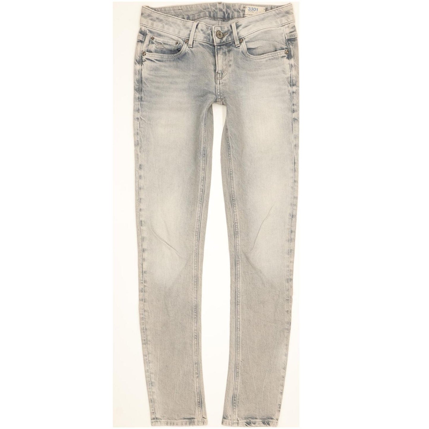 G-Star Women Grey Skinny Slim Stretch Jeans W27 L32
