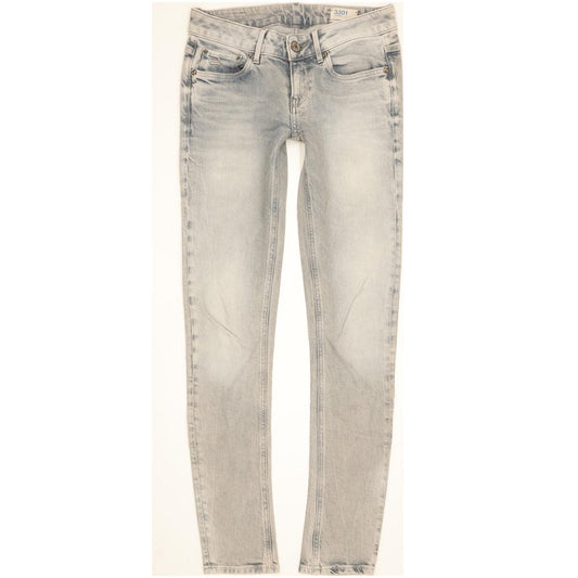 G-Star Women Grey Skinny Slim Stretch Jeans W27 L32