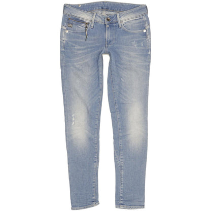 G-Star Midge Sculpted Women Blue Skinny Slim Stretch Jeans W29 L30