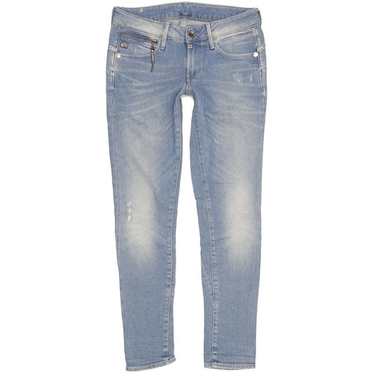 G-Star Midge Sculpted Women Blue Skinny Slim Stretch Jeans W29 L30