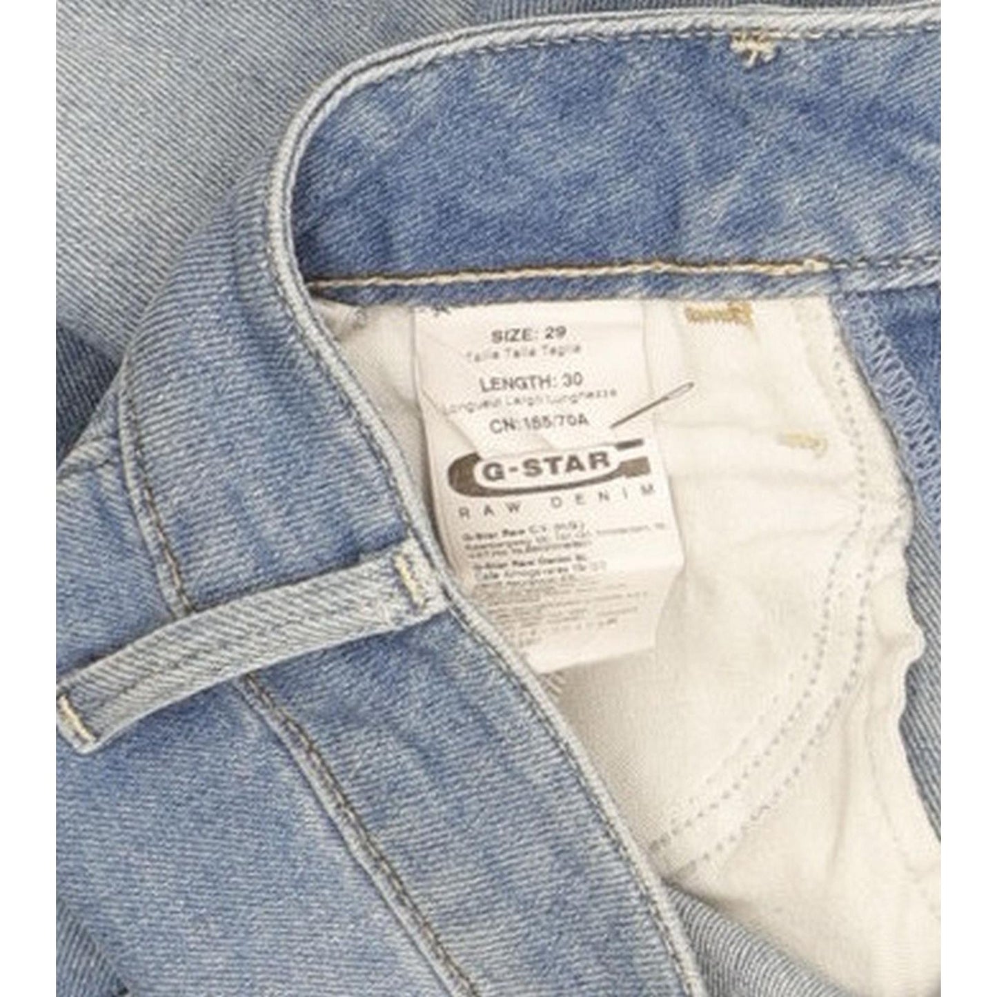 G-Star Midge Sculpted Women Blue Skinny Slim Stretch Jeans W29 L30