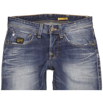 G-Star Porter Men Blue Straight Regular Jeans W30 L31