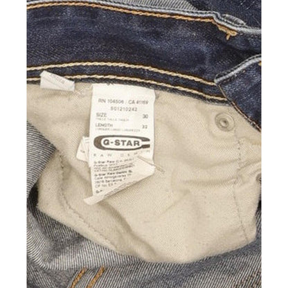 G-Star Porter Men Blue Straight Regular Jeans W30 L31
