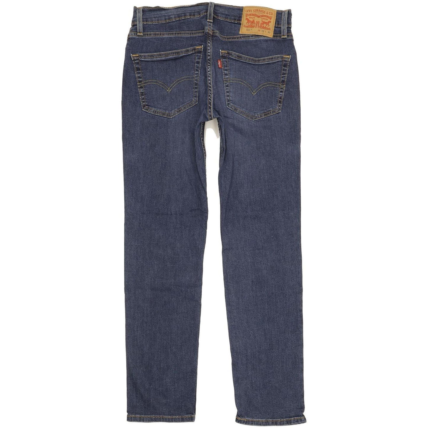 Levi's 511 Men Blue Straight Slim Jeans W30 L29