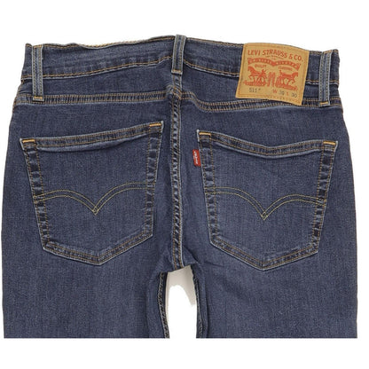 Levi's 511 Men Blue Straight Slim Jeans W30 L29