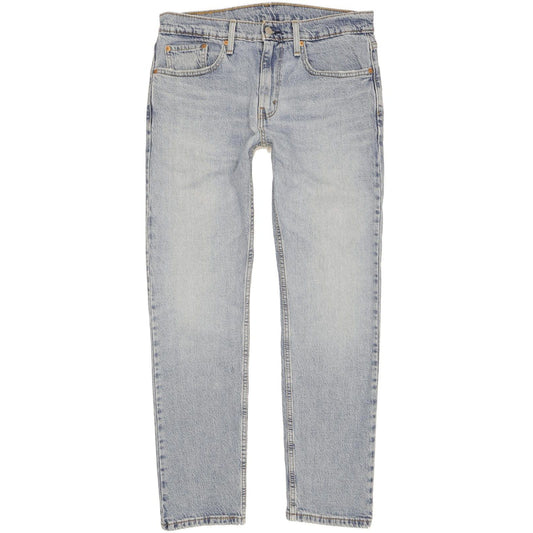 Levi's 502 Men Blue Tapered Regular Stretch Jeans W32 L31