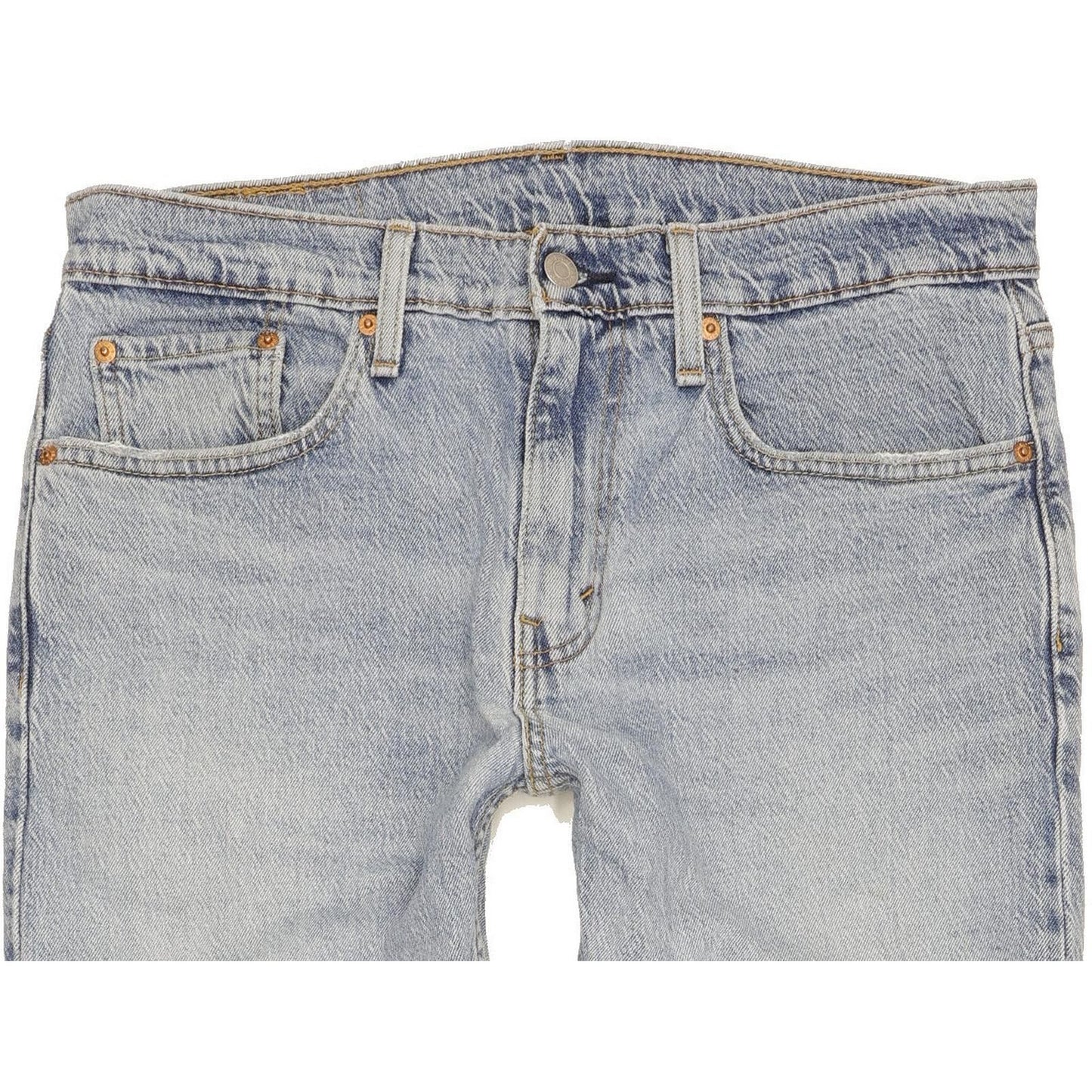 Levi's 502 Men Blue Tapered Regular Stretch Jeans W32 L31