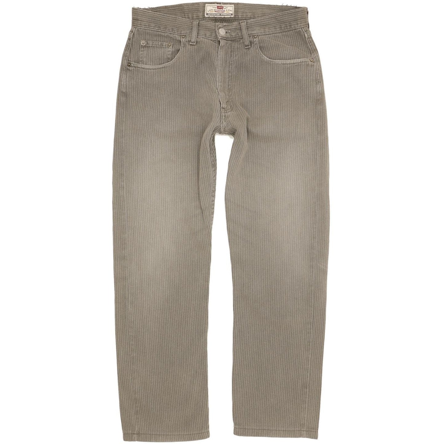 Levi's 458 Men Grey Straight Regular Jeans W32 L28