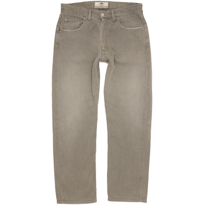 Levi's 458 Men Grey Straight Regular Jeans W32 L28