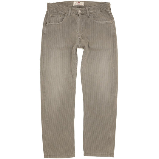 Levi's 458 Men Grey Straight Regular Jeans W32 L28