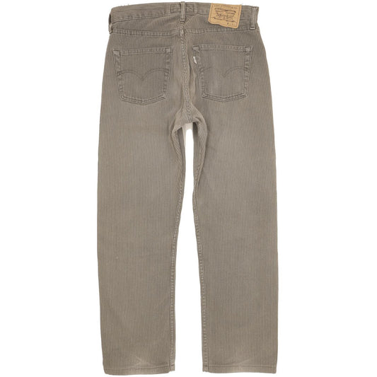 Levi's 458 Men Grey Straight Regular Jeans W32 L28