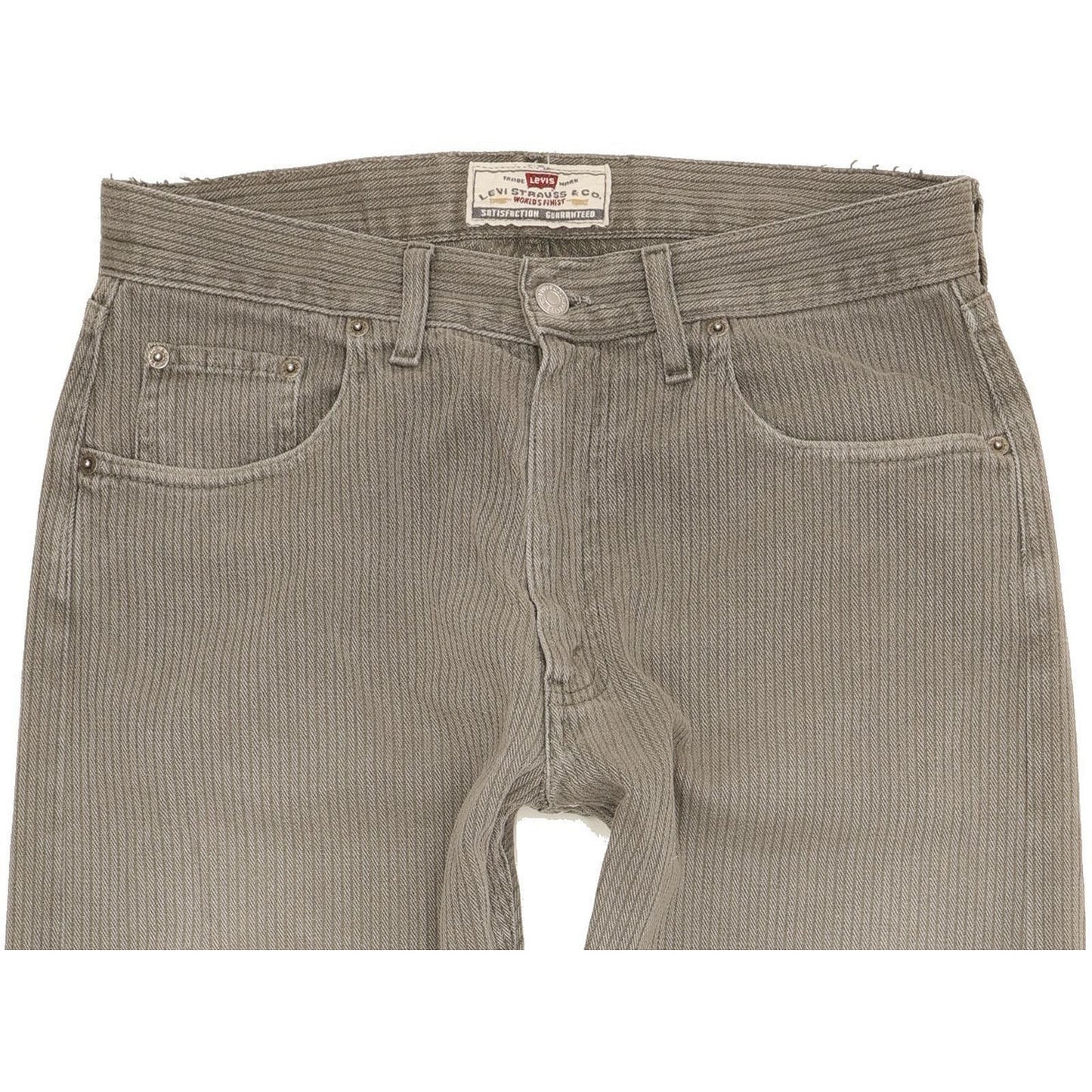 Levi's 458 Men Grey Straight Regular Jeans W32 L28