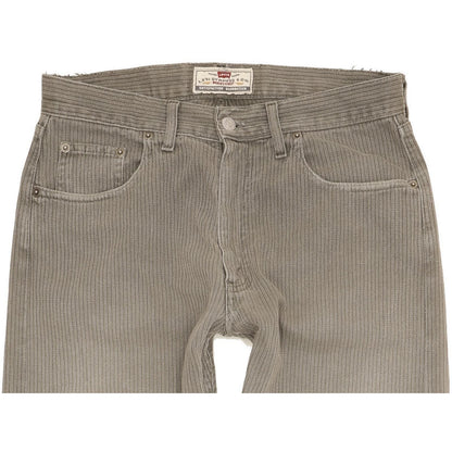 Levi's 458 Men Grey Straight Regular Jeans W32 L28