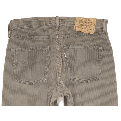 Levi's 458 Men Grey Straight Regular Jeans W32 L28