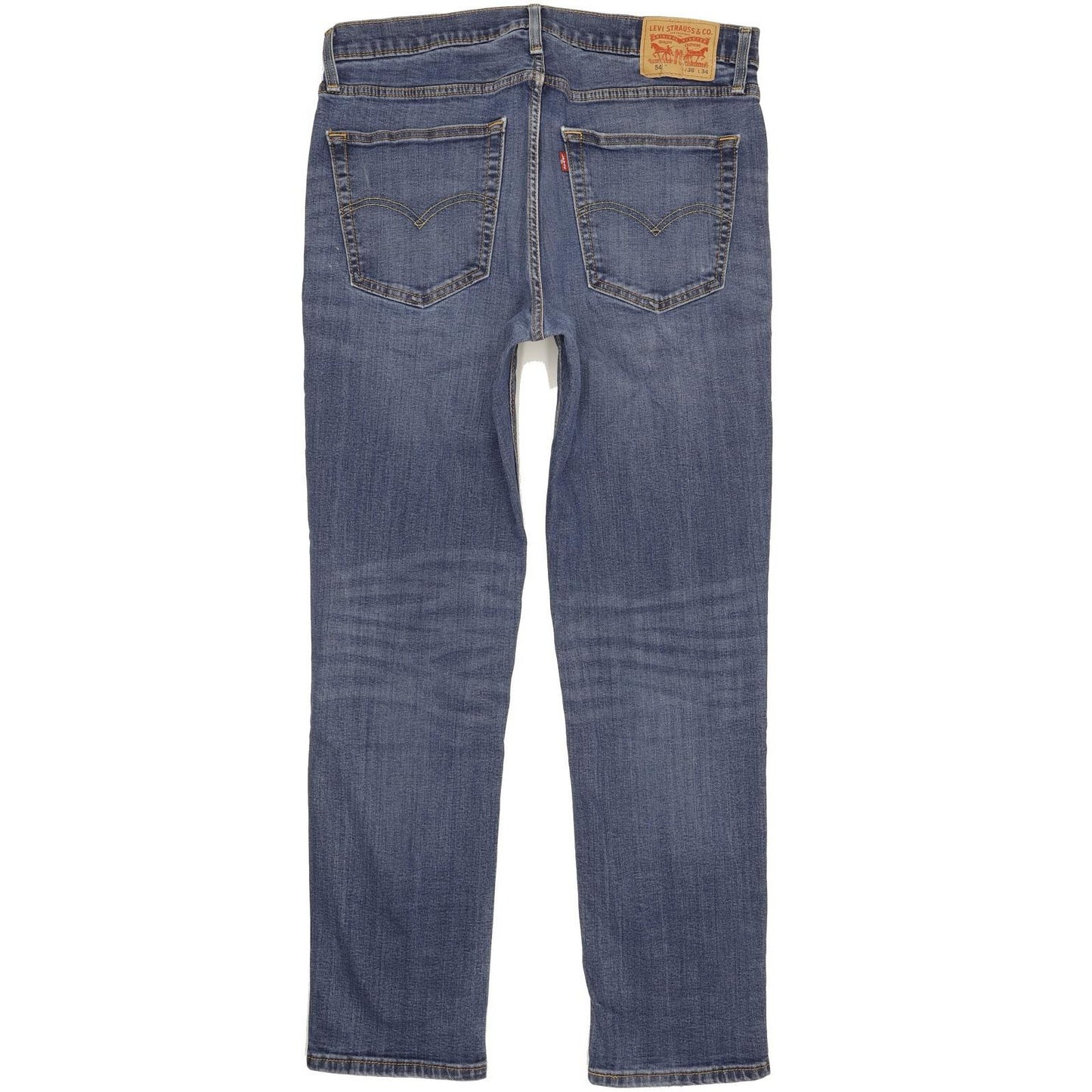 Levi's 541 Men Blue Straight Slim Stretch Jeans W36 L33