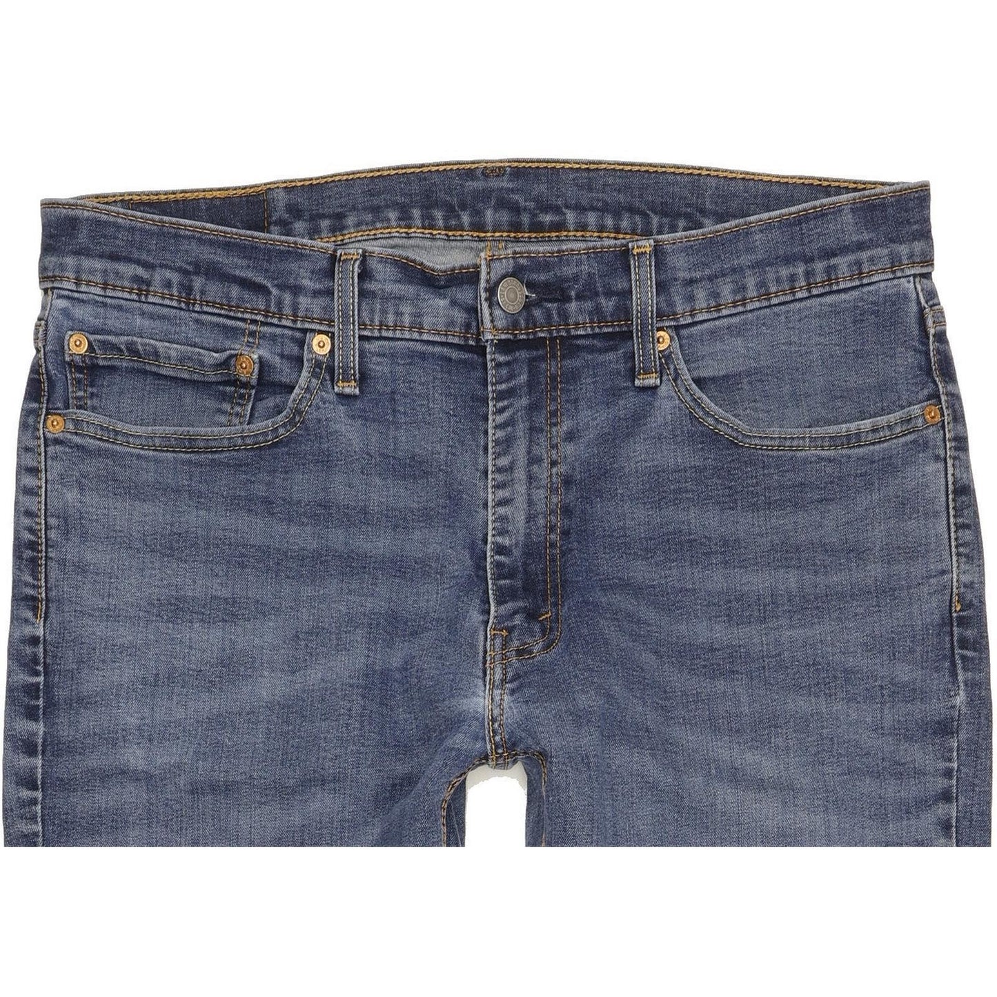 Levi's 541 Men Blue Straight Slim Stretch Jeans W36 L33