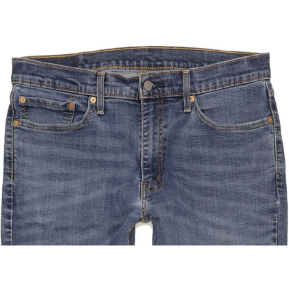 Levi's 541 Men Blue Straight Slim Stretch Jeans W36 L33
