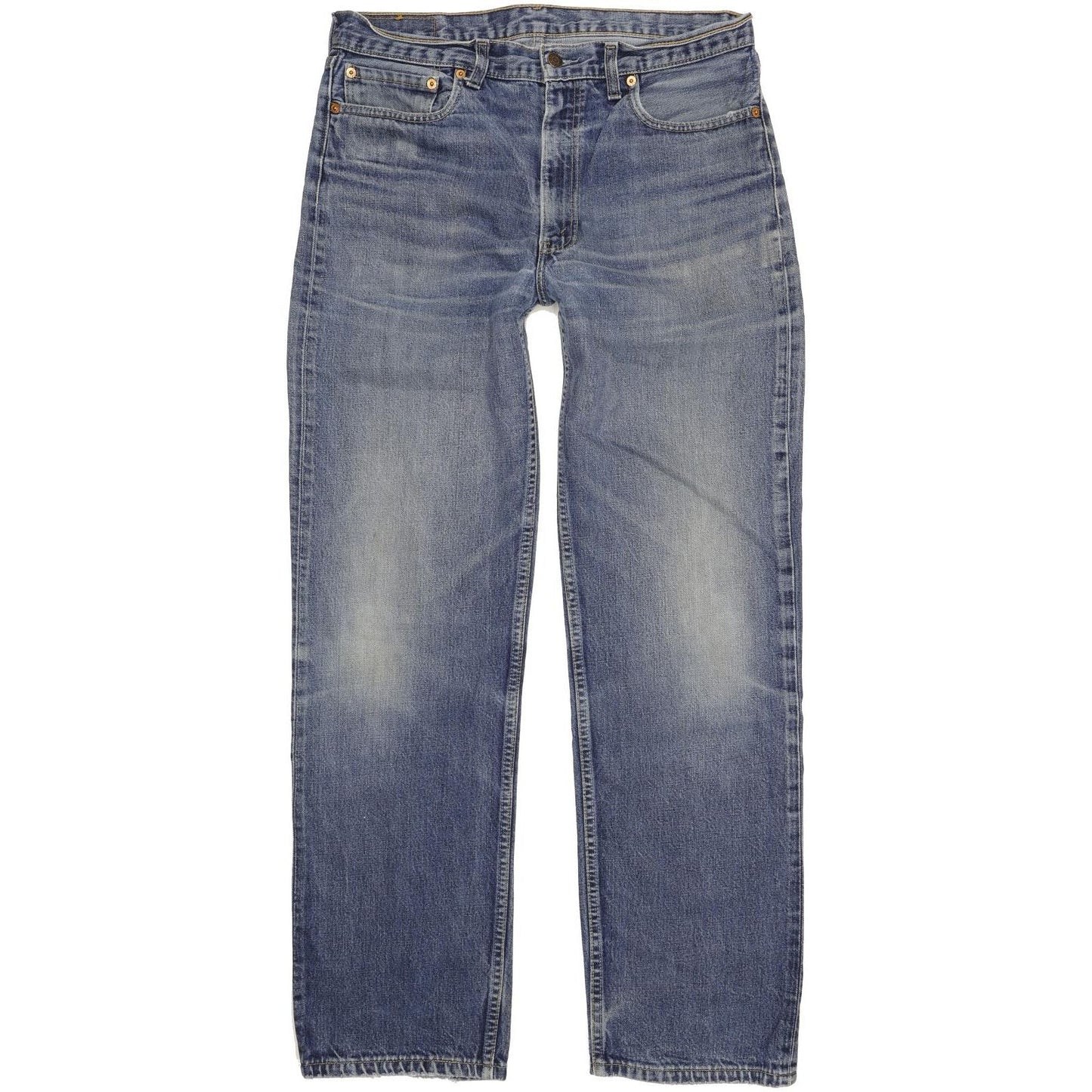 Levi's 520 Men Blue Straight Regular Jeans W35 L33