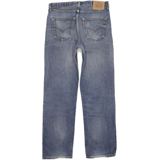 Levi's 520 Men Blue Straight Regular Jeans W35 L33