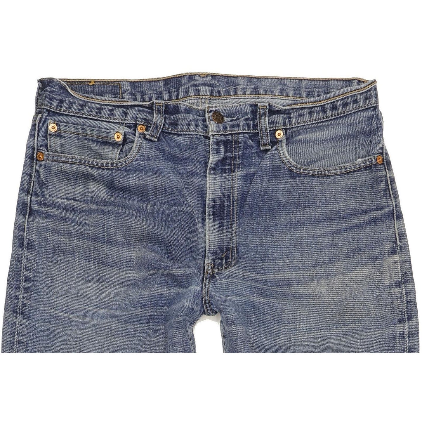 Levi's 520 Men Blue Straight Regular Jeans W35 L33