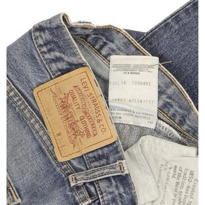 Levi's 520 Men Blue Straight Regular Jeans W35 L33