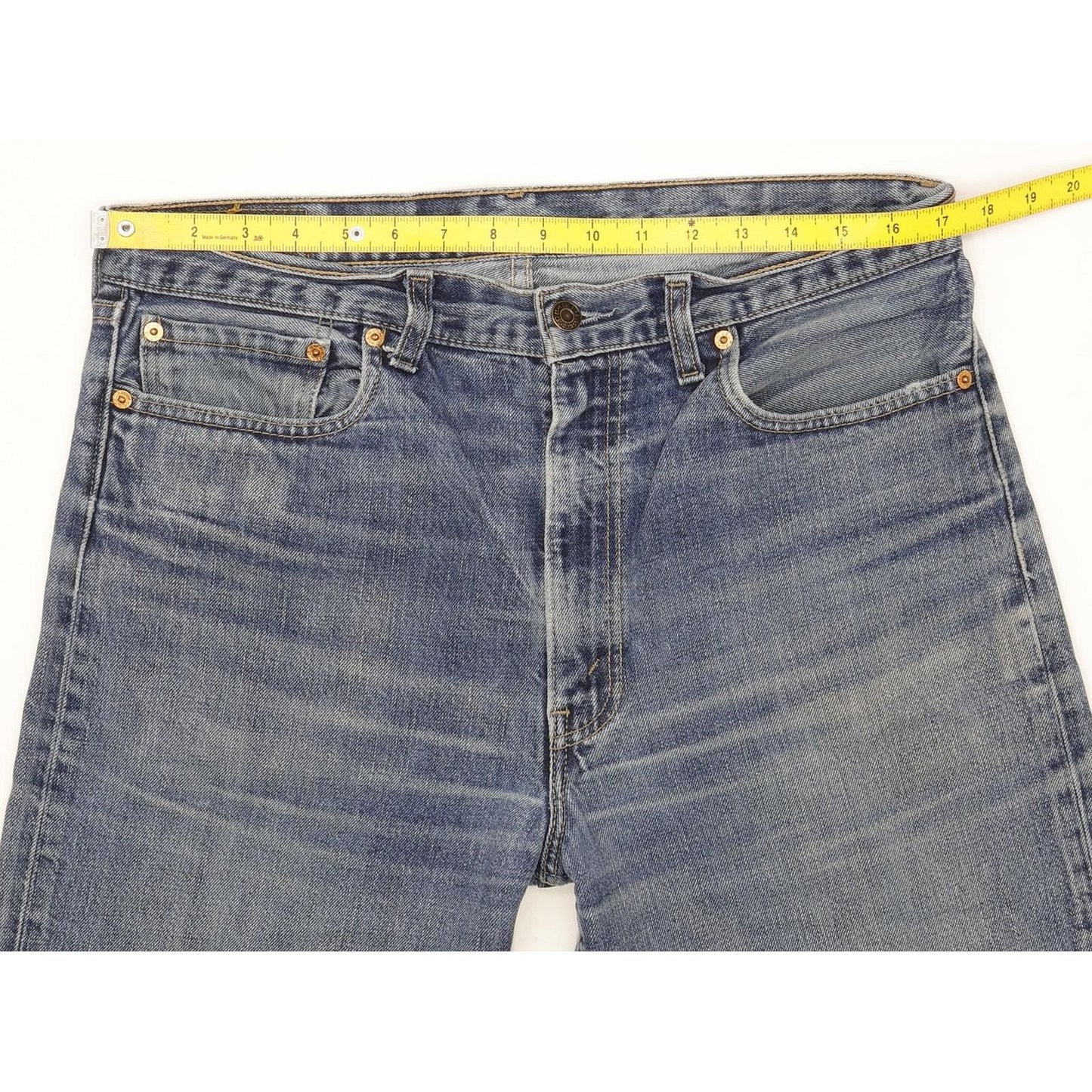 Levi's 520 Men Blue Straight Regular Jeans W35 L33