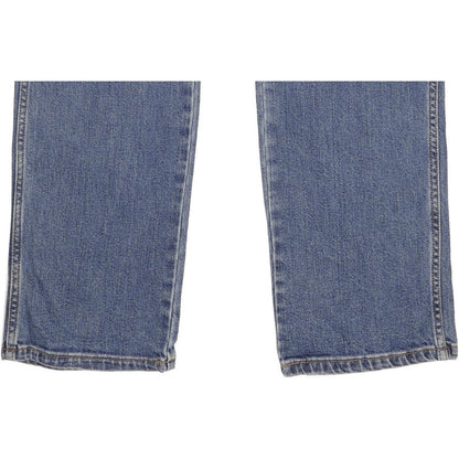 Wrangler Durable Quality Men Blue Straight Regular Stretch Jeans W34 L34
