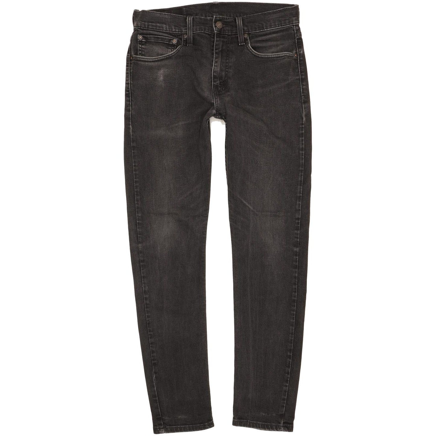 Levi's 512 Men Black Tapered Slim Stretch Jeans W31 L30