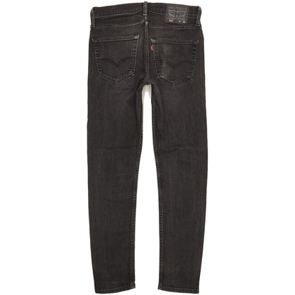 Levi's 512 Men Black Tapered Slim Stretch Jeans W31 L30