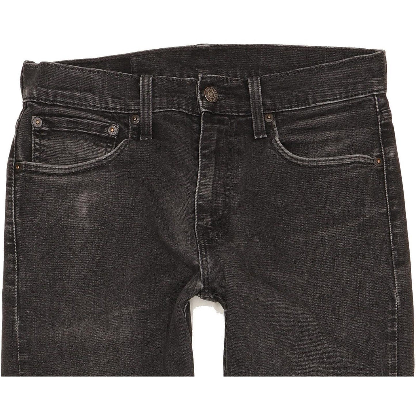 Levi's 512 Men Black Tapered Slim Stretch Jeans W31 L30