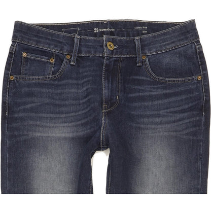 Levi's Demi Curve Women Blue Straight Classic Stretch Jeans W29 L31