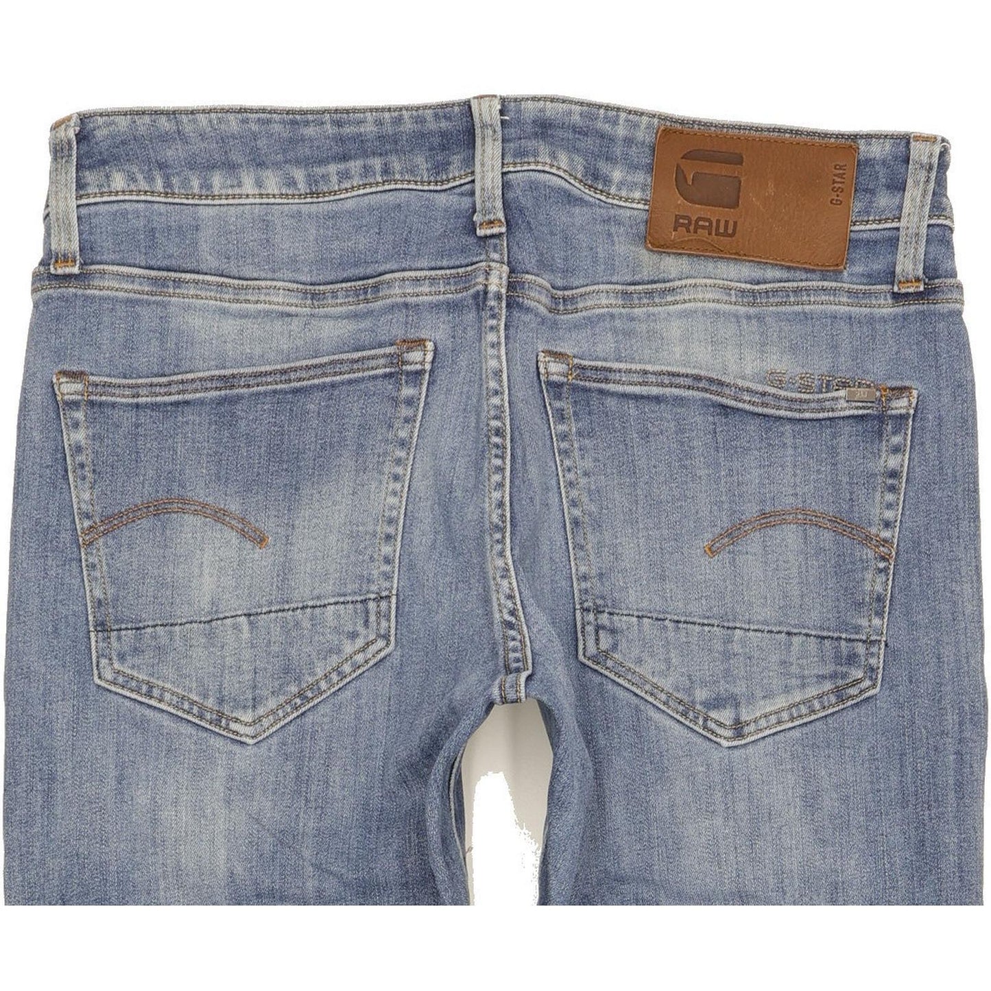 G-Star 3301 Men Blue Skinny Slim Stretch Jeans W30 L31