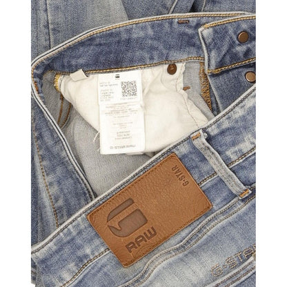 G-Star 3301 Men Blue Skinny Slim Stretch Jeans W30 L31