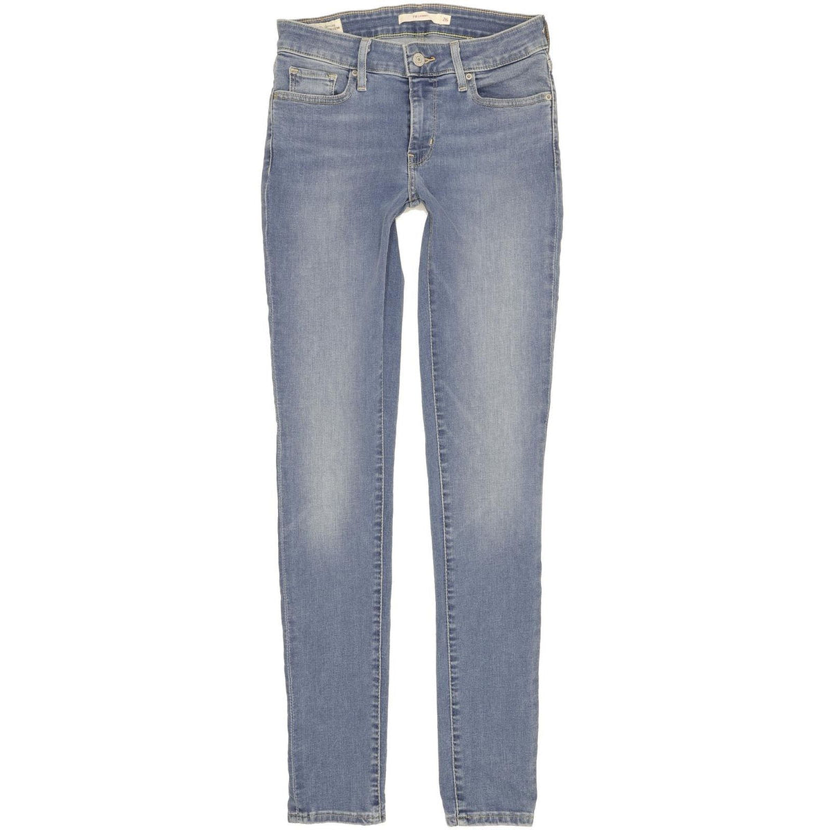 Levi's 711 Women Blue Skinny Slim Stretch Jeans W26 L32