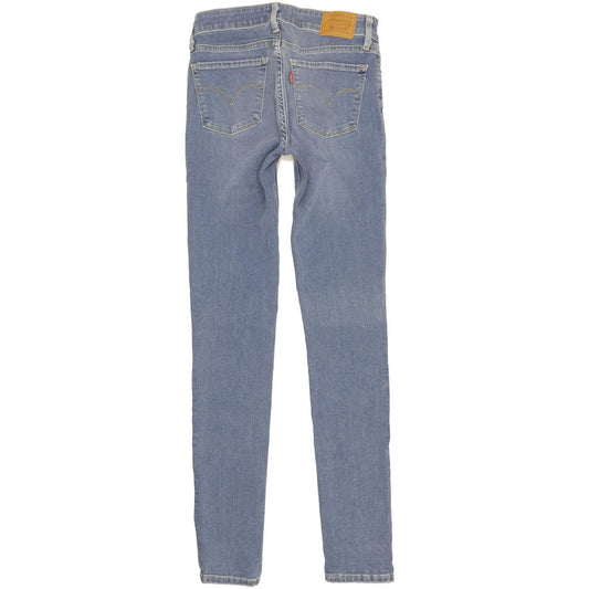 Levi's 711 Women Blue Skinny Slim Stretch Jeans W26 L32