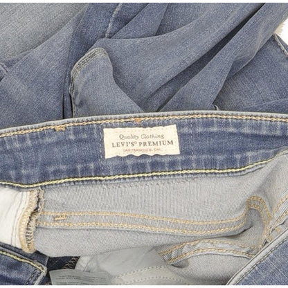 Levi's 711 Women Blue Skinny Slim Stretch Jeans W26 L32